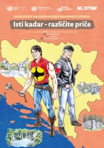 JAVNI POZIV ZA SUDJELOVANJE NA STRIP RADIONICAMA