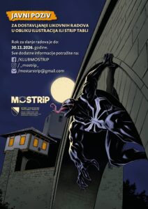???? JAVNI POZIV ZA DOSTAVLJANJE LIKOVNIH RADOVA U OBLIKU ILUSTRACIJA ILI STRIP TABLI ????