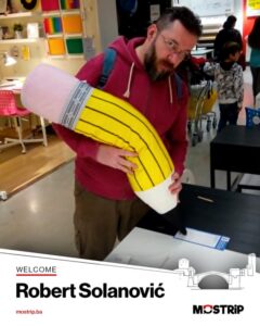 Robert Solanović ponovo gost Mostarskog strip vikenda